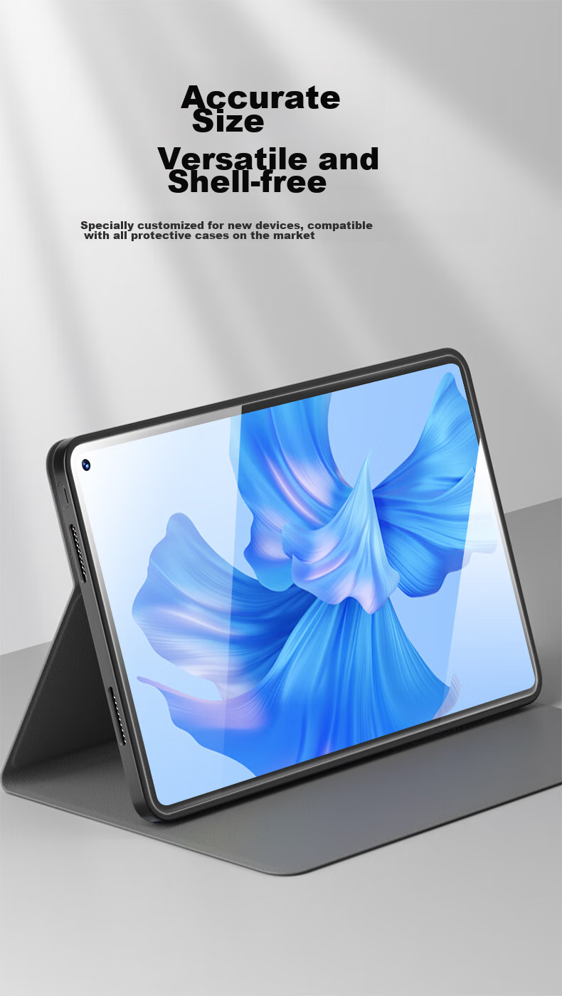 CangHua Tempered Glass Screen Protector for Huawei MatePad Pro 11 (2024/2022 Models), Full Coverage Anti-Drop Anti-Fingerprint HD Protective Film for 11-Inch Tablet 13