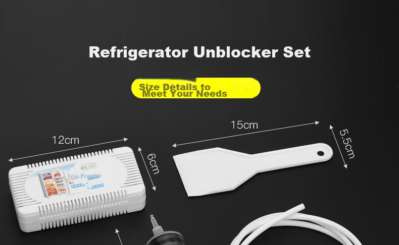 Dipuer Refrigerator Drain Cleaner, Household Water Pipe Cleaning Tool, Cleaning Device, Drainage And Washing Hole Opener, Cleaning And Unclogging Tool 6