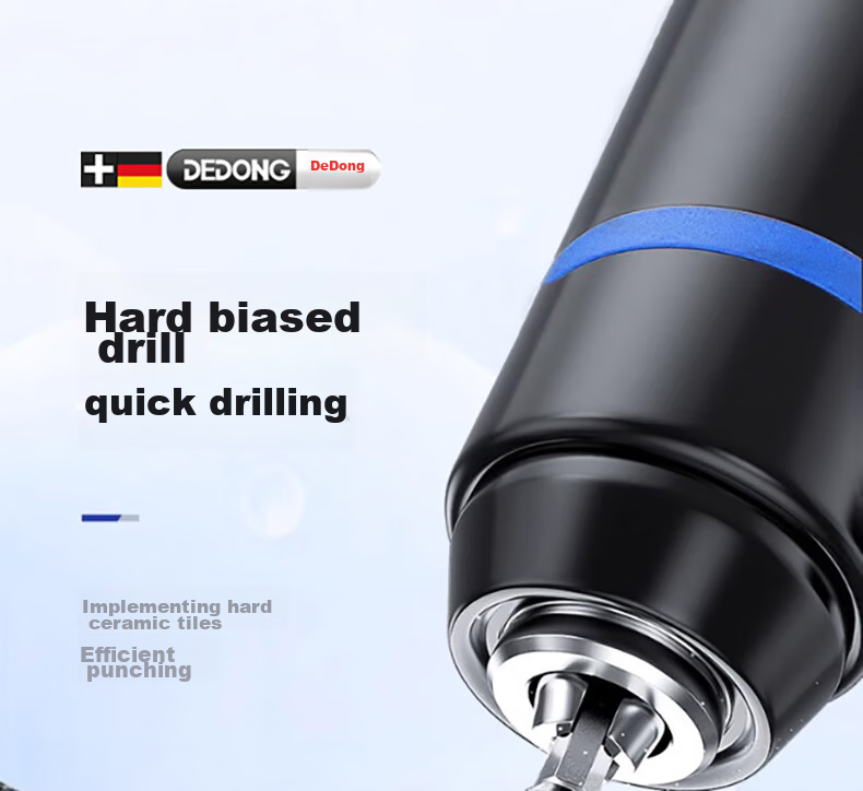 Dedong Ceramic Tile Drill Bit Eccentric Offset Head Concrete Super Hard Special Triangular Ceramic Alloy Drill for Cement Glass 1