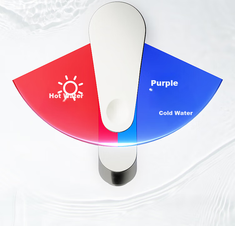 MEJUE Basin Faucet Hot And Cold Water Tap Bathroom Sink Washbasin Faucet Z-012395 7