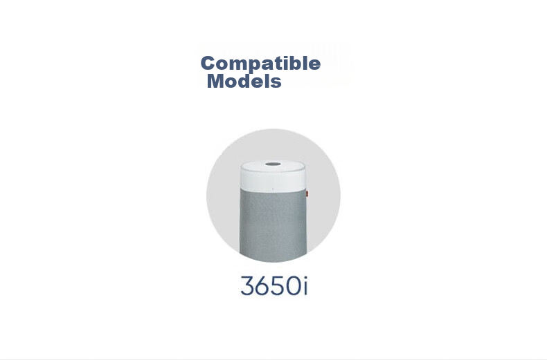 Blueair Air Purifier Filter Cartridge, Compatible with Jingdianlan 3650i [Accessory] 2