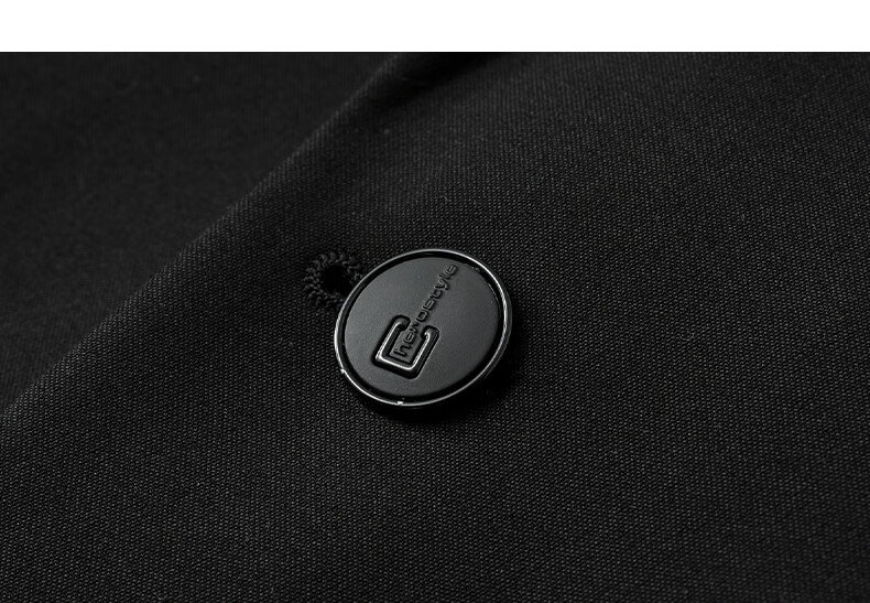 FIRS Men's Suit, All-Season Slim Fit Professional Business Formal Wear, Men's Blazer Jacket, Casual Single Suit for Me 9