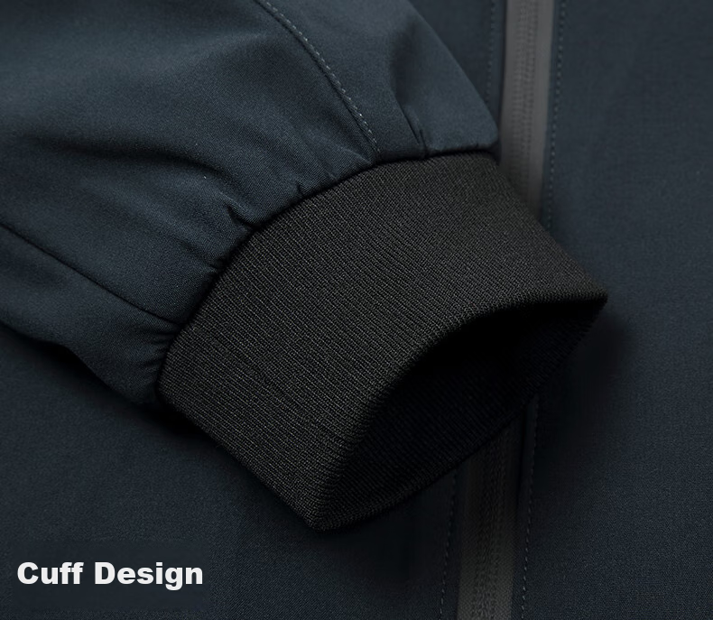 ROMON Jacket for Men, Autumn Outerwear, Stand-Up Collar Executive Jacket, Casual Versatile Loose-Fitting Menswear JK0302 Black L 24
