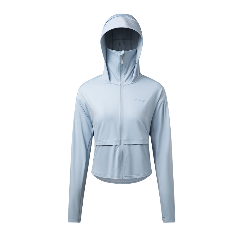 TOREAD Knitted Sun Protection Clothing for Women, Spring And Summer UV-Resistant Skin Coat, UPF50+, Cool-Feeling Outdoor Windbreaker, Breathable Sun Protection Garment