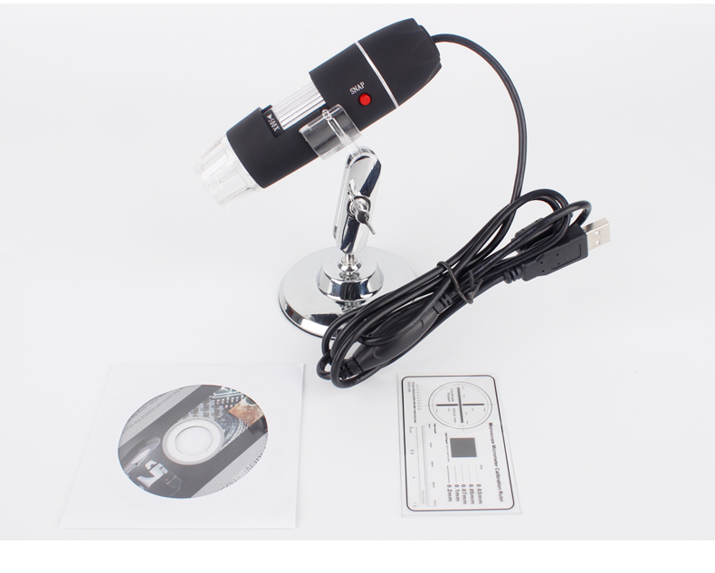 MIXOUT Digital Microscope, 500x Magnification, High-Definition Portable Electronic Magnifier, USB Connected to Computer for Measurement 12