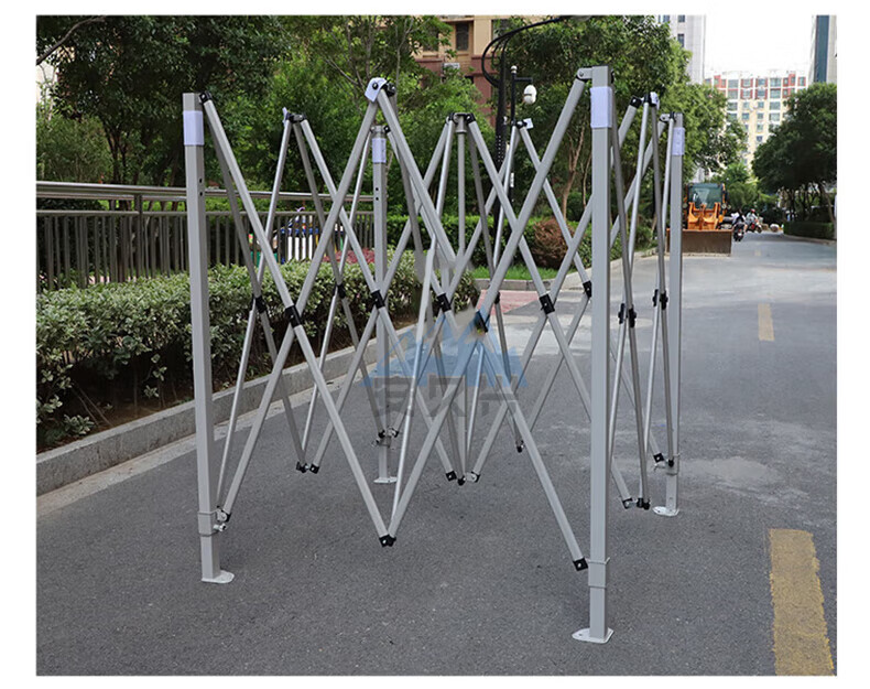 Anjiuxing Camouflage Sunshade Outdoor Retractable Four-Corner Umbrella Tent Rain Shelter Xingcong 3*4.5m (Direct from Beijing Warehouse) 12