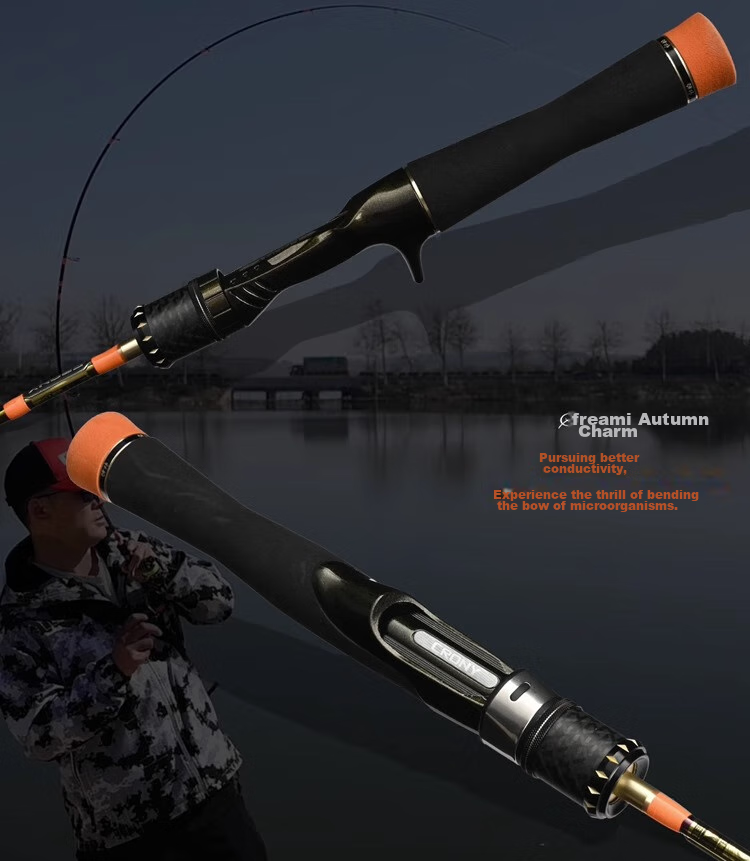 CRONY Autumn Stream 2nd Generation UL Ultra-Soft Action Lure Rod, Micro-Ejecting Bass Rod, Micro-Gun Handle, 1.83 Meters, C602L 11
