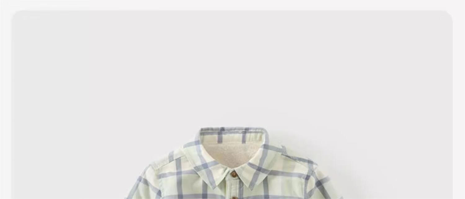 David Bella Boys' Autumn Shirt Plaid Jacket Children's Shirt Kids' Clothing 6