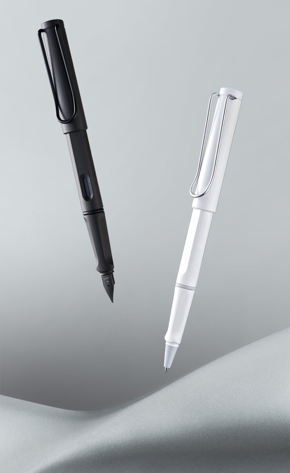 LAMY Ballpoint Pen Safari Series Ink Set for Handwriting Practice And Signature, Student Stationery Office Gift Corporate Bulk Purchase Matte Black 0.7mm Holiday Gift 7