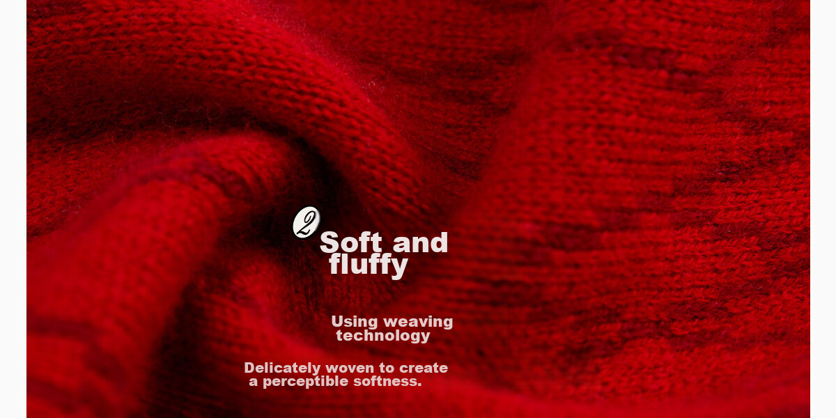 Wanshili WENSLI Pure Wool Scarf for Women, Gift for Elders, Warm Scarf, Holiday Gift Box Set, Interwoven Time And Space 10