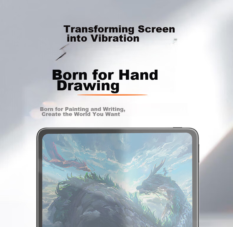 Aolang Compatible with Honor MagicPad 2 Tempered Glass Screen Protector, Honor Tablet GT Pro 12.3-Inch Protective Film, Kent Paper Frosted Full Screen Hand-Drawn Writing Drawing Professional Film 1