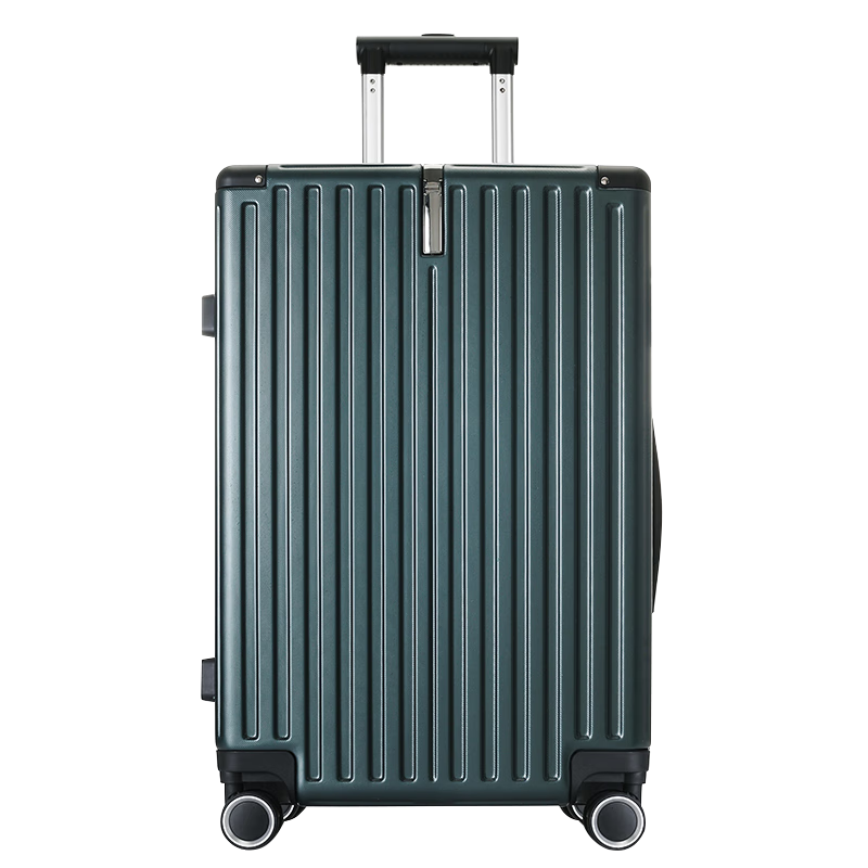 B.L.B.L Luggage, Large Capacity for Men, 26-Inch, Spinner Wheels, Trolley Case, Travel Suitcase, Password Lock, for Women, Business Style, 6011 Army Gree