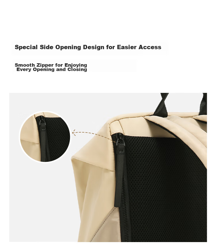 Mood High-End Backpack for Women, Lightweight And Casual Air Bag, Large Capacity Travel Laptop Bag, Birthday Gift 15