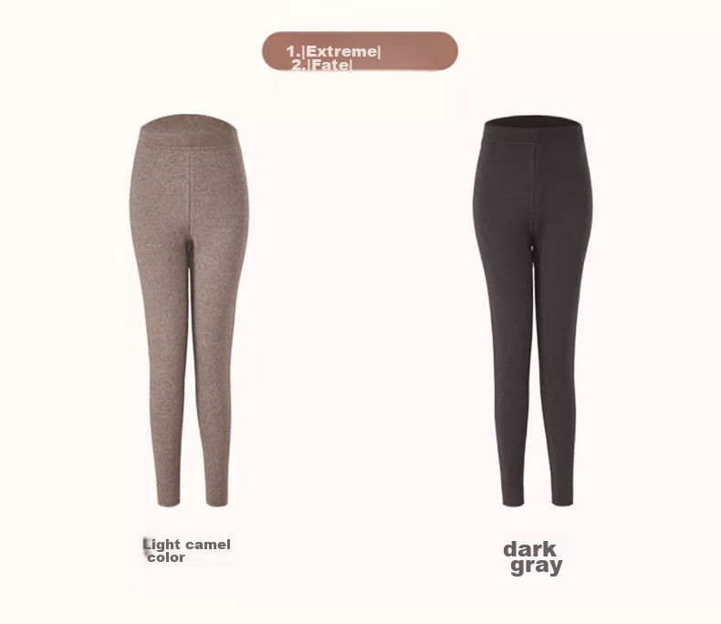 LangSha Men's Wool Pants [2026 Autumn New Arrival], Fleece-Lined Thick Inner Wear, German Cashmere Pants, Base Layer Warm Pants, Cotton Pants 18