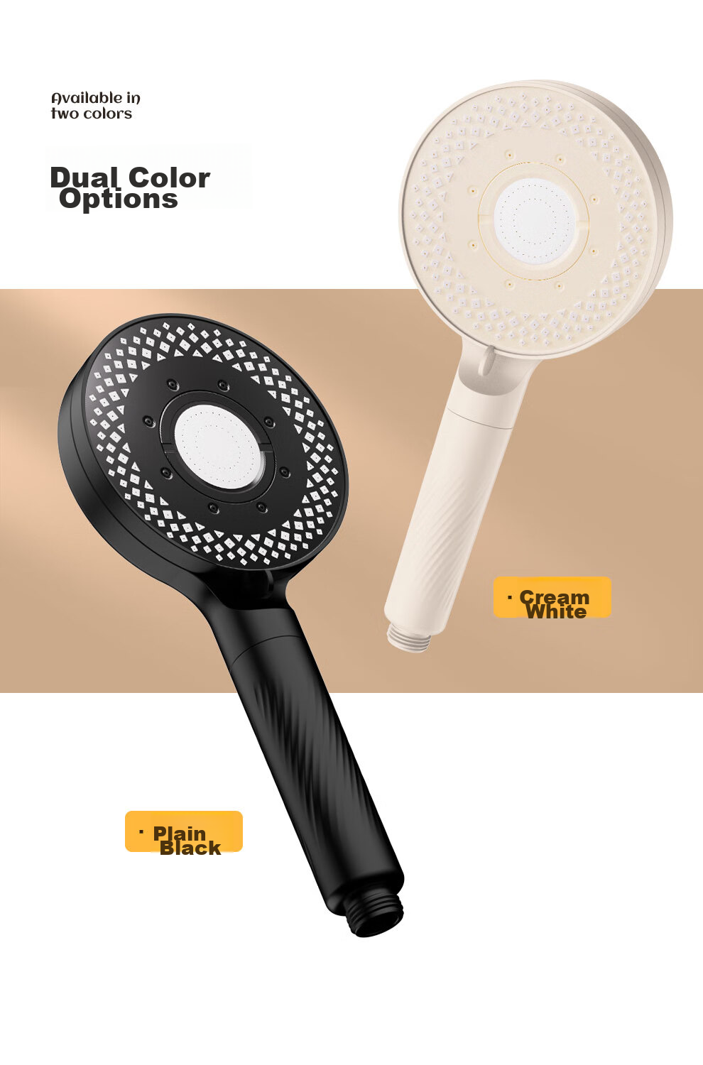 DU PONT Fortune Global 500 Company High-Pressure Shower Head, Single-Head High-Pressure Handheld Shower Head, Pressurized Shower Head 3