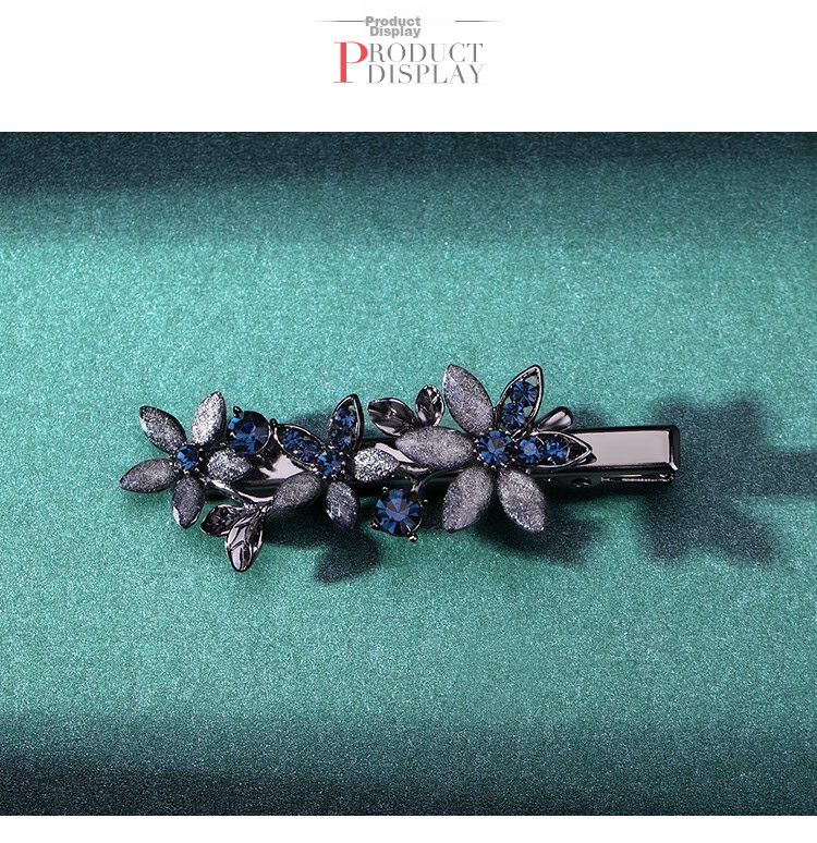 CHIMERA High-End Side Clip Flower Bangs Clip, Side Hair Clip, Barrette, Hair Accessory, Hair Ornament, Birthday Gift for Wome 4