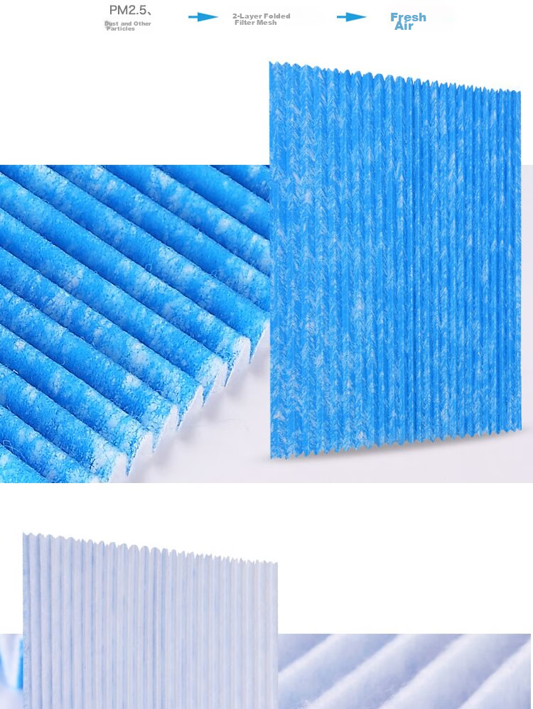 Lvchen Compatible Daikin Air Purifier Filter MC71NV2C-N/W/S/R Series Odor and Formaldehyde Removal Filter Cartridge 3
