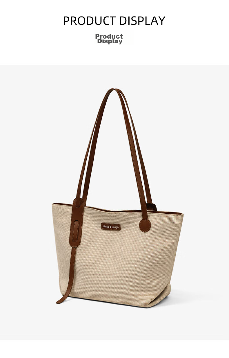 Aiqinghai Handbag, Women's Tote Bag, Shoulder Bag, Brand Large Capacity Handbag, Birthday Mother's Day Gift, Practical Present for Mom 10