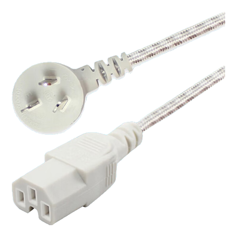 BULL Power Cord, National Standard Three-Prong Pin-Shaped Groove, Suitable for Electric Wok, Rice Cooker, Pressure Cooker, Soy Milk Maker, Electronic Scale, And Switch Box, Total Length 1.5 Meters, GN-J4N