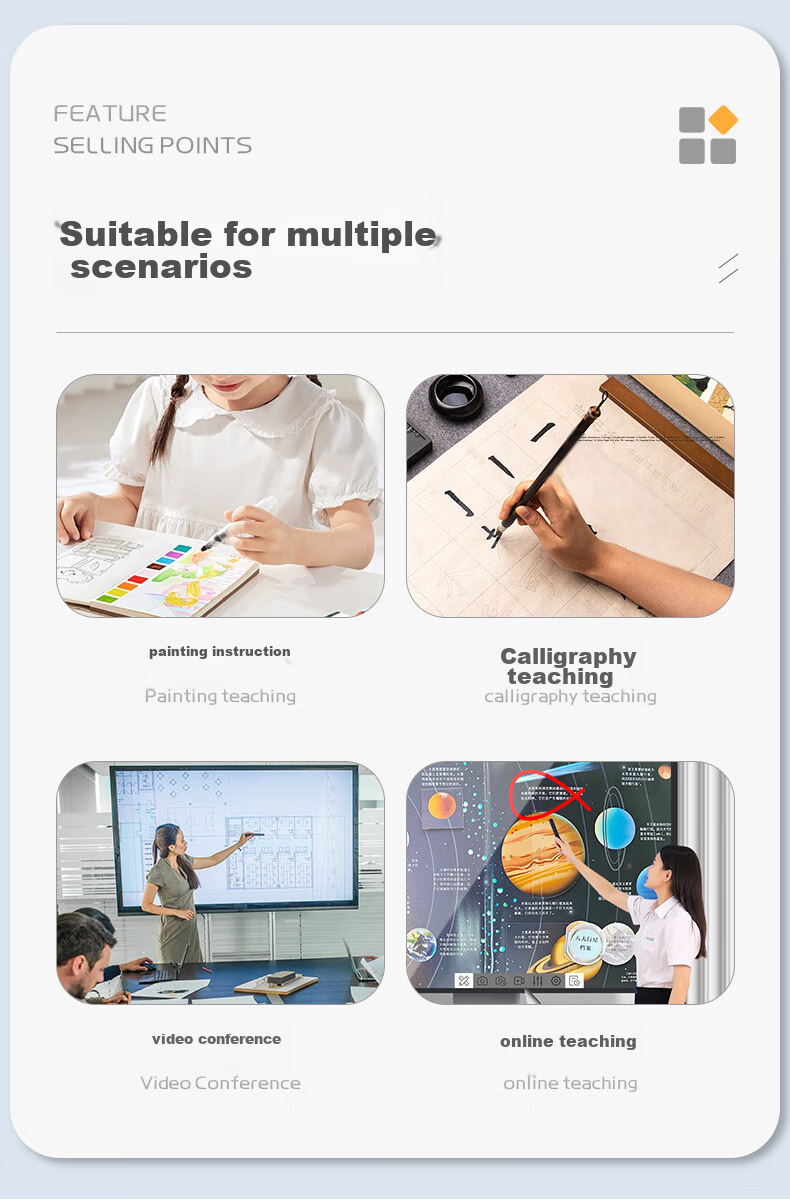 NTEUMM 16 Million Pixel High-Definition Video Document Camera, Exam Paper Teaching Projector, Calligraphy Painting Projection Live Streaming Camera Online Course Recording High-Speed Camera SD-9000 3