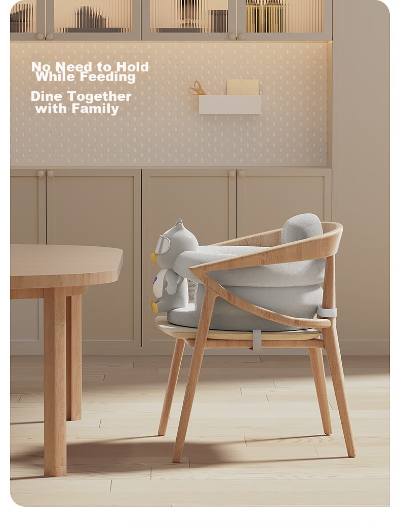 ABCMOKOO Baby Learning Seat Chair, Spine-Friendly, Anti-Rollover, Baby Sitting Aid, Sofa Dining Chair - Moke Xingling 29