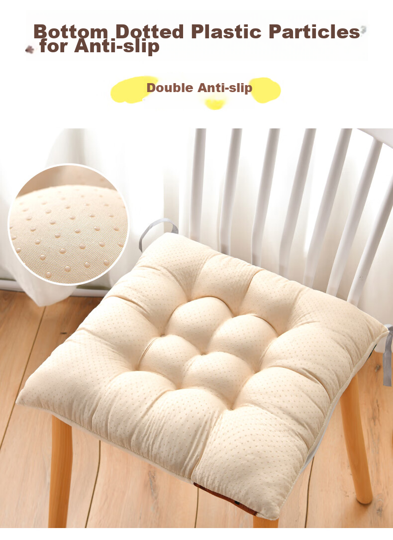 Jingxun Chair Cushion, High School Student Seat Pad, Classroom Stool, Office Chair Cushion, Long-Sitting Aid 7