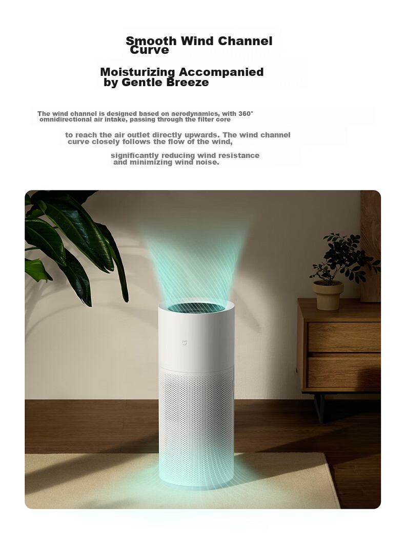 Mijia Xiaomi Baby-Friendly Mist-Free Humidifier 3 Pro, Home Bedroom Large Capacity Air Humidifier for Babies And Pregnant Women, 1500mL/h, CJSJSQ01MX Gift Moisturizing Present for Girls 8