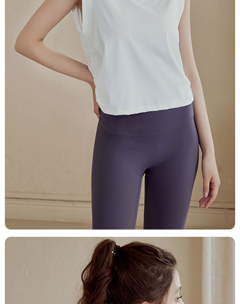XUEXIMAN Yoga Wear for Women, Loose-Fitting Sports Tank Top, Summer Short Style, Sexy Cover-Up, Training Running Fitness Sleeveless Top Vest 6