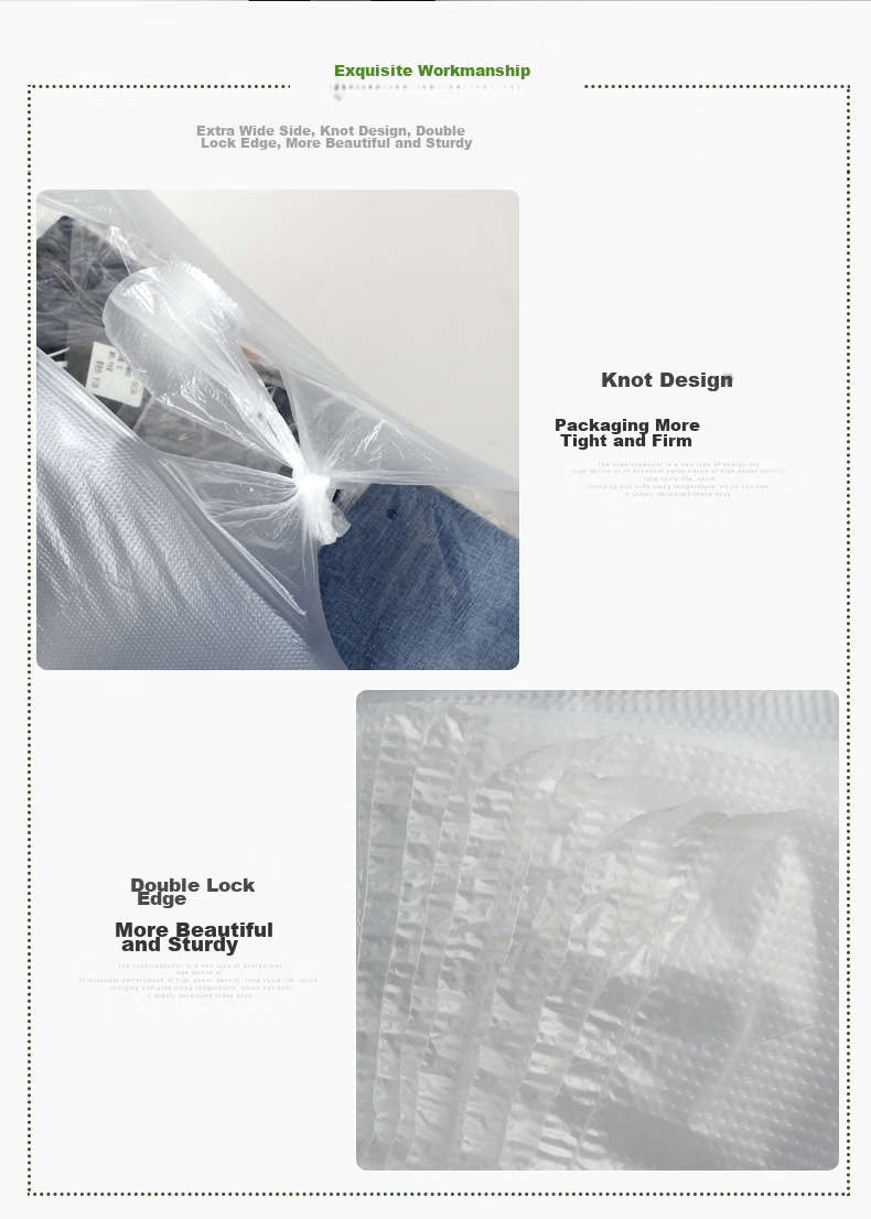 QDZX Storage Bags, Thickened Bags, Wholesale Packaging Bags, Moving Bags, Extra Large Vest Bags, 82*125cm (5-Pack) 7