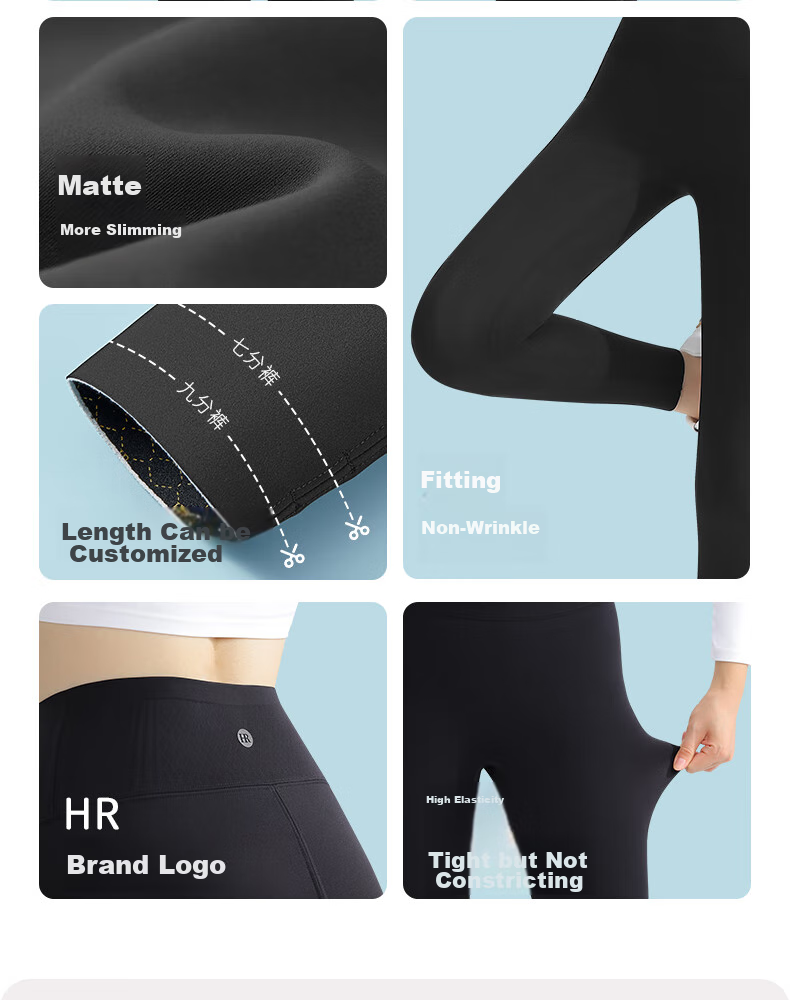 HR Shark Leggings for Women, High-Waisted Slimming Tummy Control Butt-Lifting Shaping Pants, Obsidian Black, Size L 26