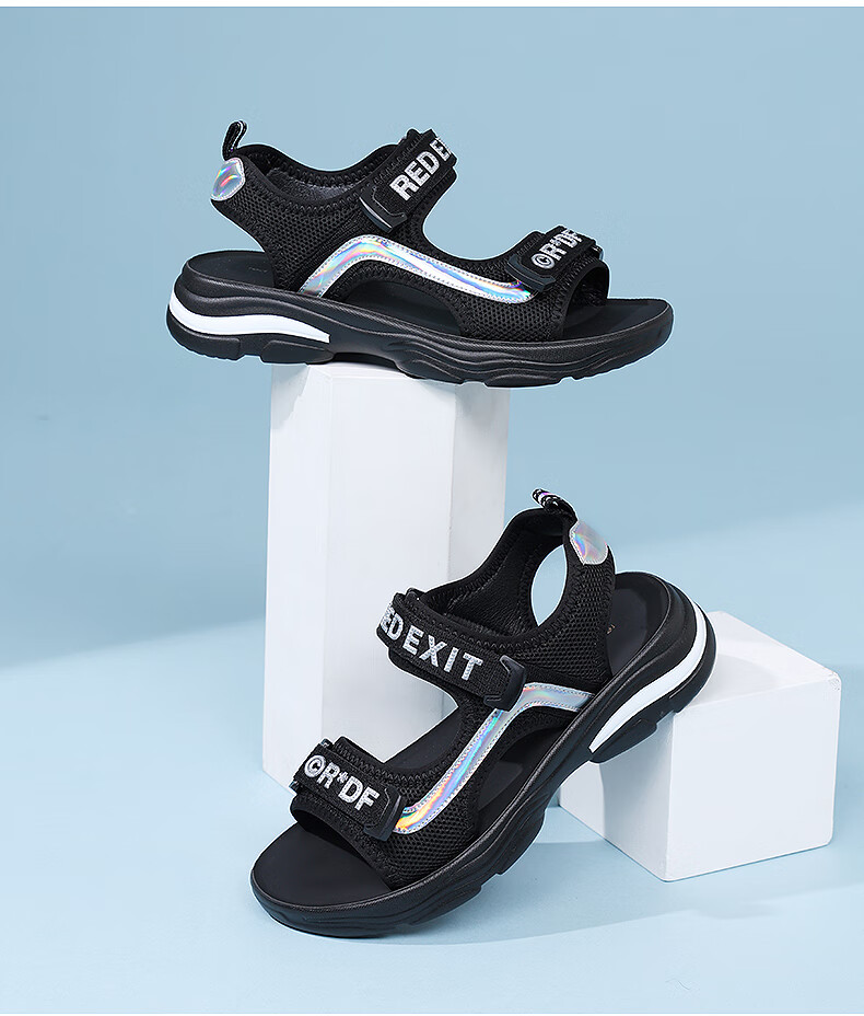 RED DRAGONFLY Women's Thick Sole Soft Sole Fashion Sandals Student Vietnamese Sports Beach Shoes WTK233831 5