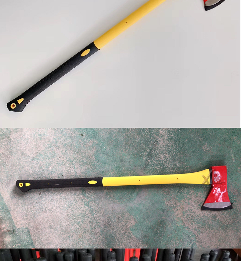 【巴尔库勒消防大锤(8磅塑柄防震)】巴尔库勒锤子防震手柄大锤榔头