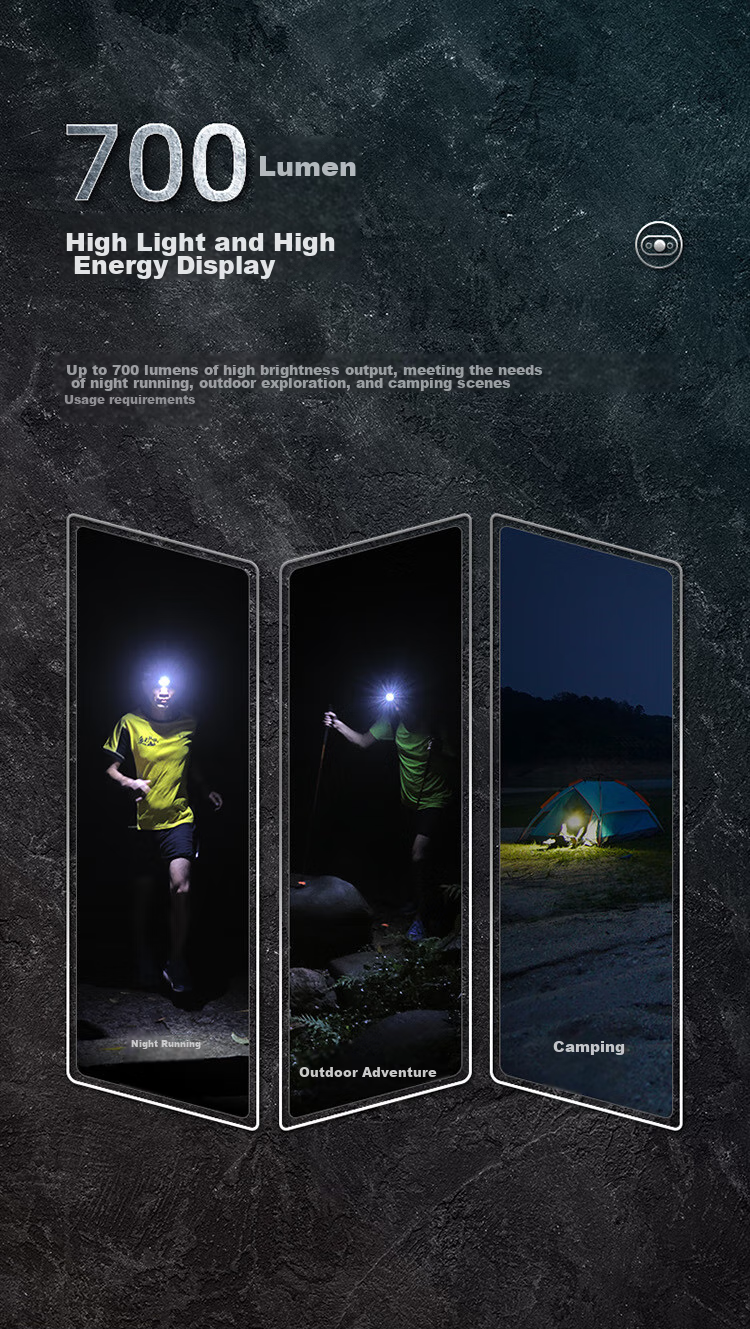 NITECORE NU33 Outdoor Headlamp, Lightweight Night Running Light, Hiking And Travel Illumination Headlamp, Rechargeable 3