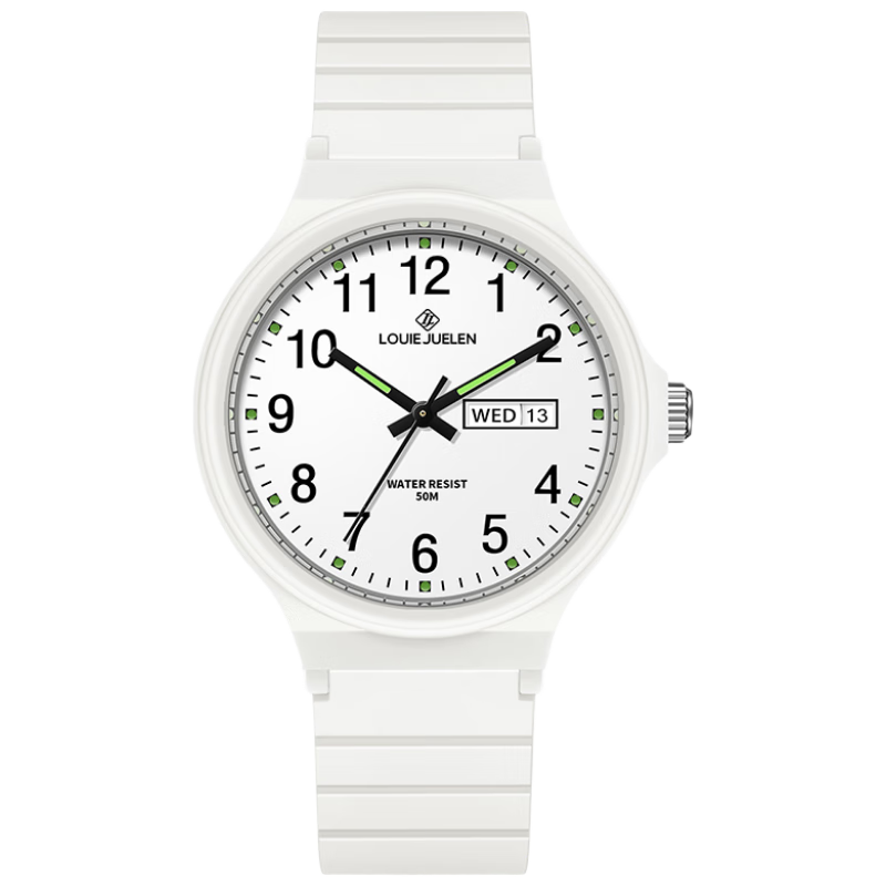 LOUIE JUELEN Student Exam Watch for Middle And High School Students, Quiet Mechanical Waterproof Quartz Watch for Teenage Girls And Boys