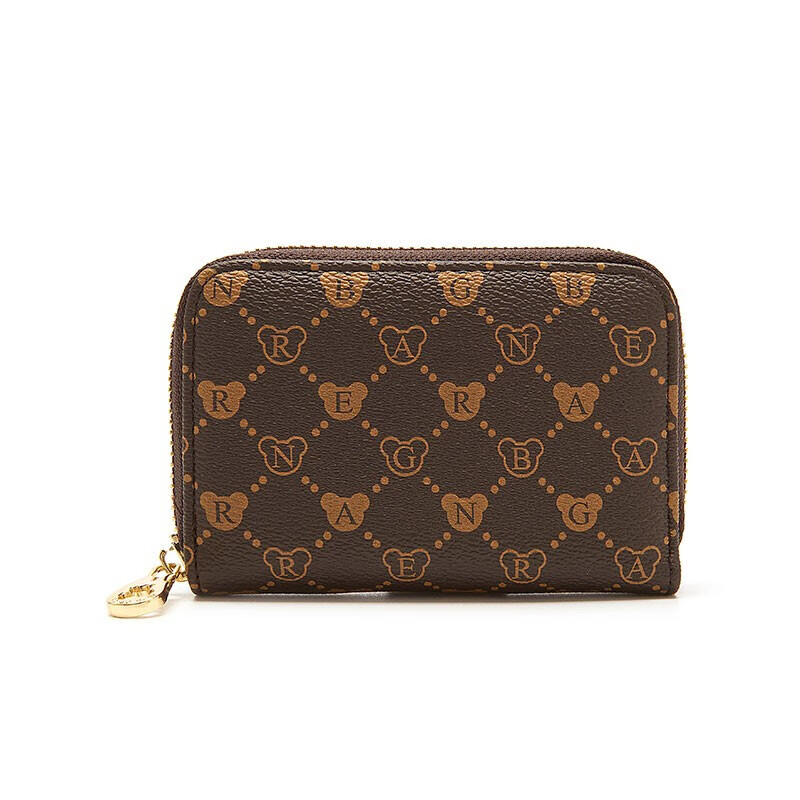 Xiaoxiongyilian Card Holder, Women's Multi-Card Slim Large Capacity Coin Purse, Cute High-End Compact Card Case for Women, Trendy Valentine's Day Gift