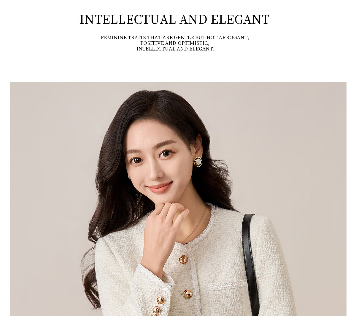 Chushen Spring And Autumn Short Jacket for Women, Exquisite Fashionable Chanel-Style Short Casual Coat Top S13KF3427 Black L 15