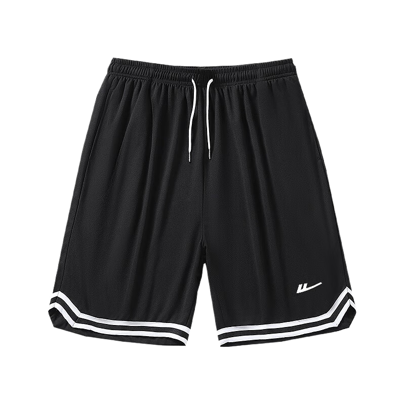 Warrior Shorts for Men, Ice Silk Quick-Dry Summer Shorts, American-Style Sports Five-Point Pants, Loose-Fitting Versatile Breathable Basketball Shorts
