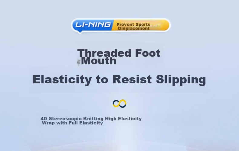 Li-Ning Socks, Men's Basketball Socks, Sports Socks, Women's Running Socks, Cotton, Spring And Summer, Sweat-Absorbing, Quick-Drying, Odor-Resistant, Outdoor Hiking, White 23