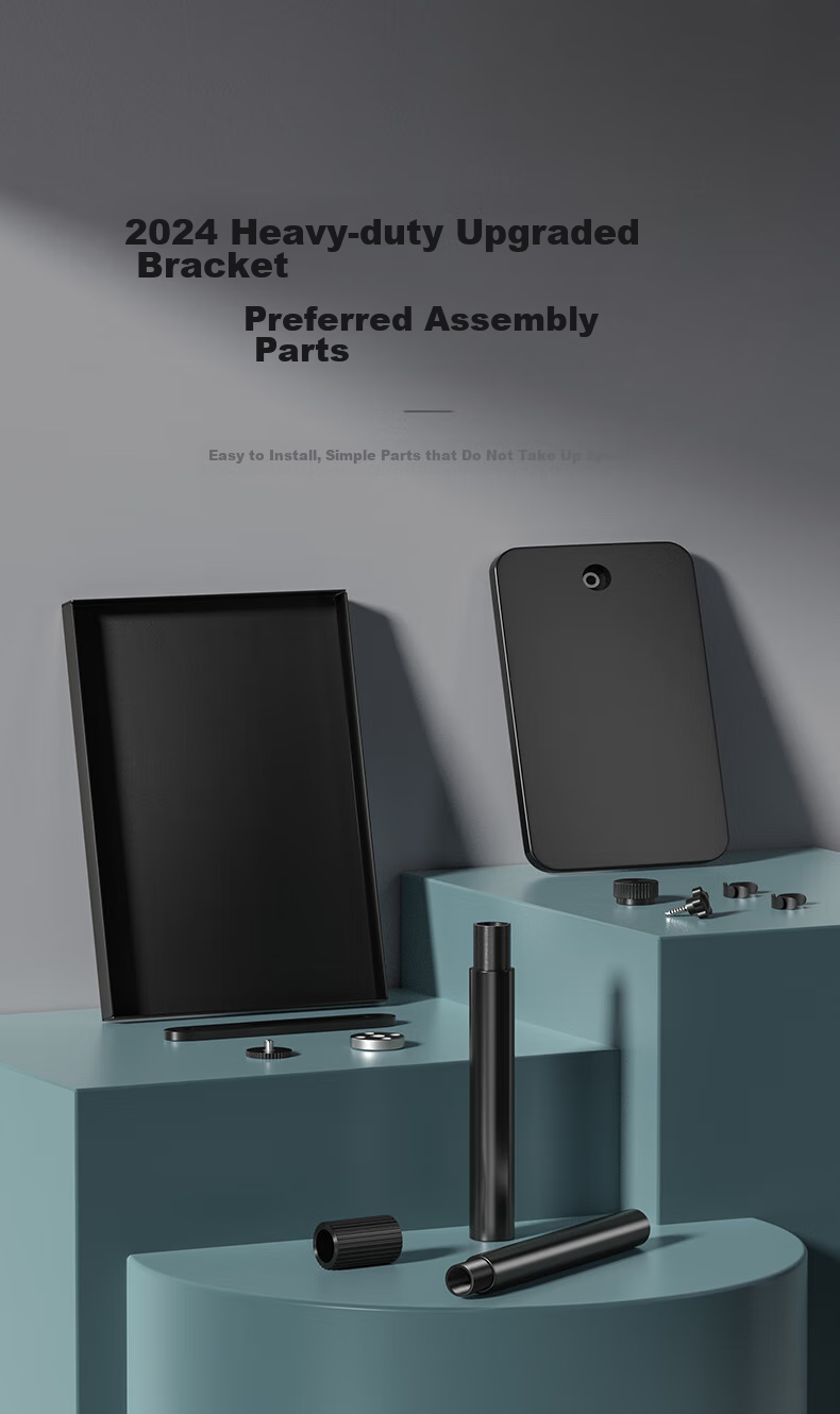 KUAIDUOXIAOWU Projector Stand Floor Tray Bedside No-Drill Wall-Mounted Hidden Projector Mount Universal for XGIMI, Jmgo, Xiaomi, Epson, BenQ, Aoe, Dangbei And Others 2