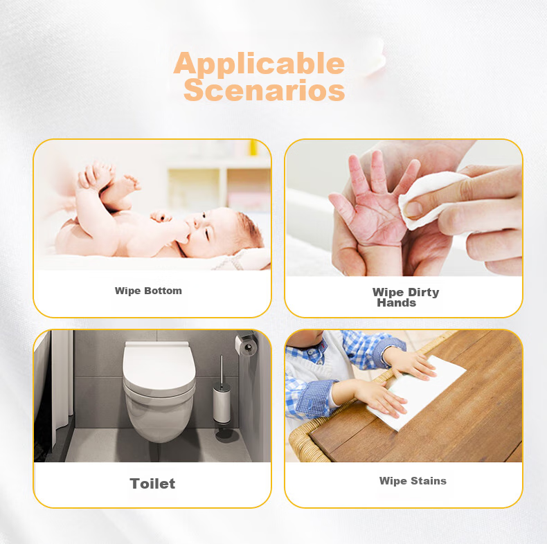 May Flower Coreless Toilet Paper, 3-Ply, 86 Sheets*30 Rolls, Soft And Thick, Durable Bathroom Tissue, Whole Box Packaging 5