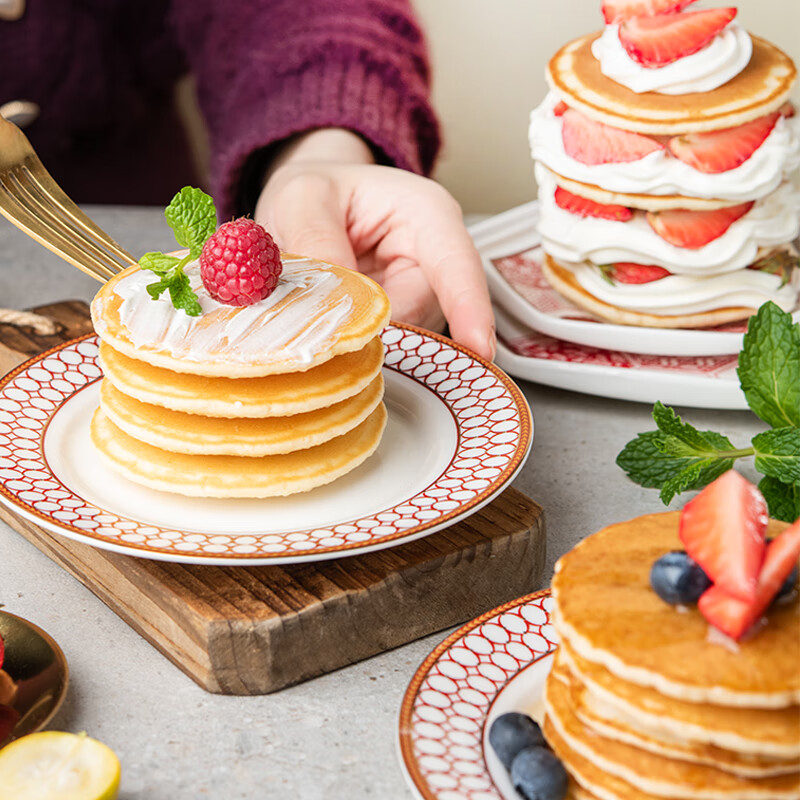 百钻松饼粉1kg 早餐家用自制华夫饼铜锣烧西式糕点材料预拌粉烘焙原料
