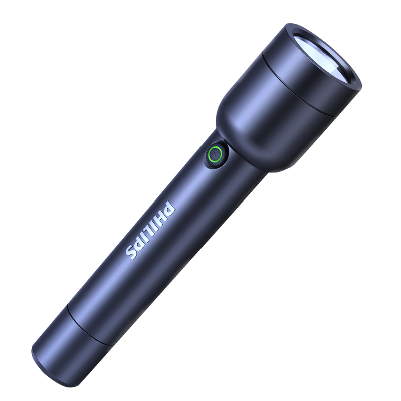 PHILIPS Flashlight, High Brightness, Long-Lasting Battery Life, Compact for Home Use, Portable, Outdoor Lighting, Emergency Light