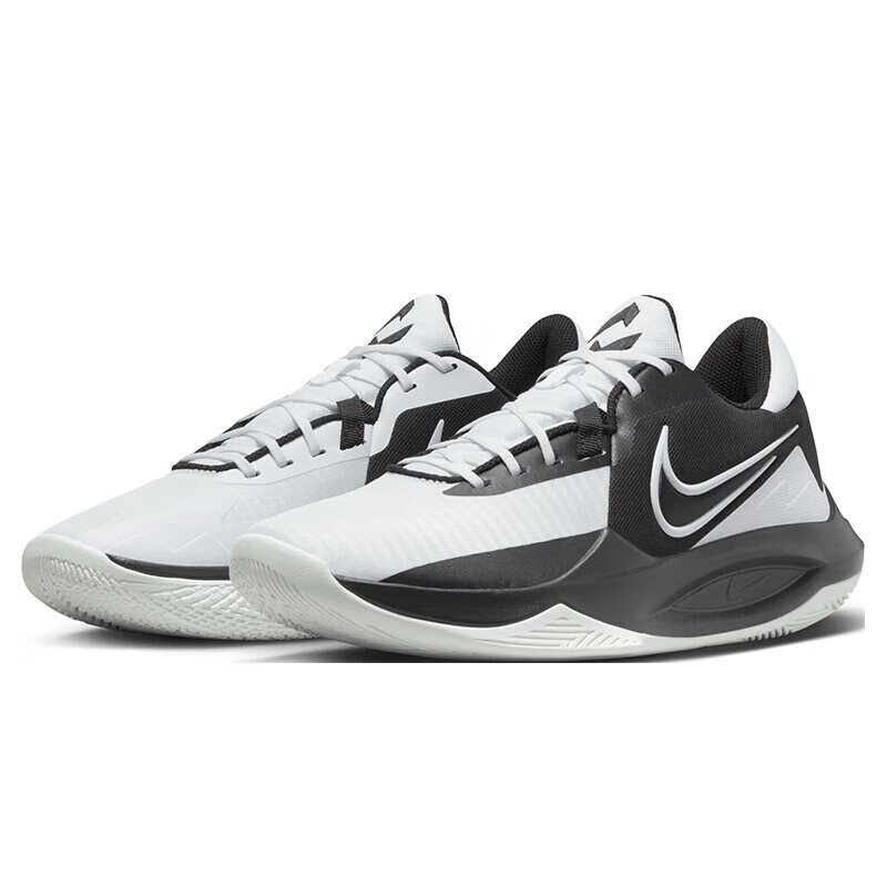 Nike Precision 6 Men's Basketball Shoes Cushioning Breathable DD9535-007 Black White Size 43