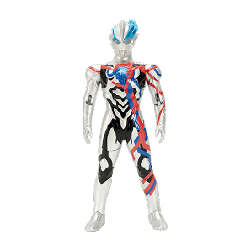 LDCX Official Ultraman Toys, Boys' Movable Transforming Light-Up Action Figures, Children's Birthday Gifts