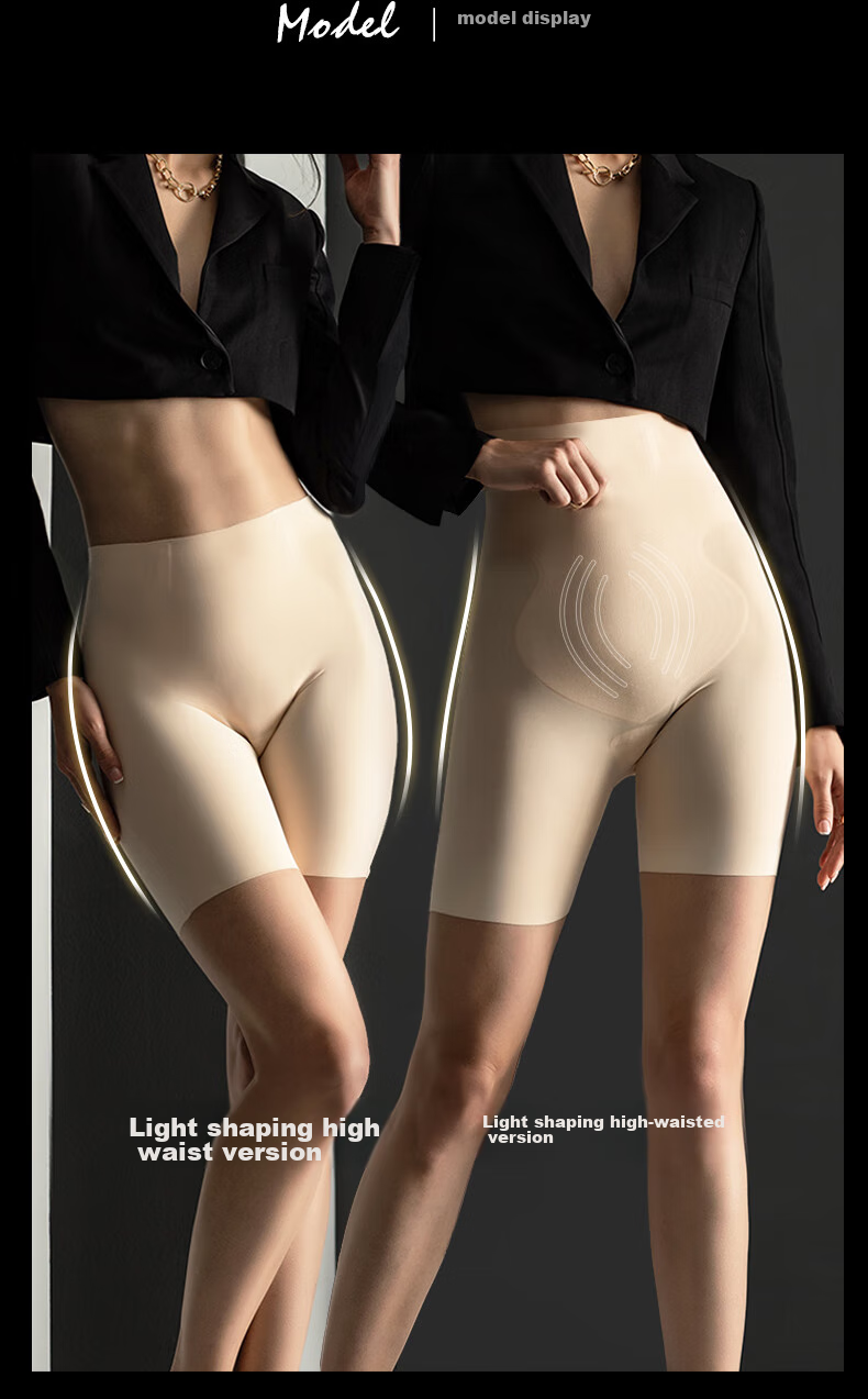 VNA High-Waisted Butt-Lifting Tummy Control Shapewear Pants for Women, Skin Color [Light Shaping Mid-Rise Version] M 10