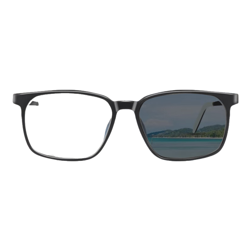 Gameking Anti-Blue Light Glasses for Men And Women, Anti-Radiation Glasses without Prescription Lenses, Flat Lens Frame 3388 Black Anti-Blue Light Gray