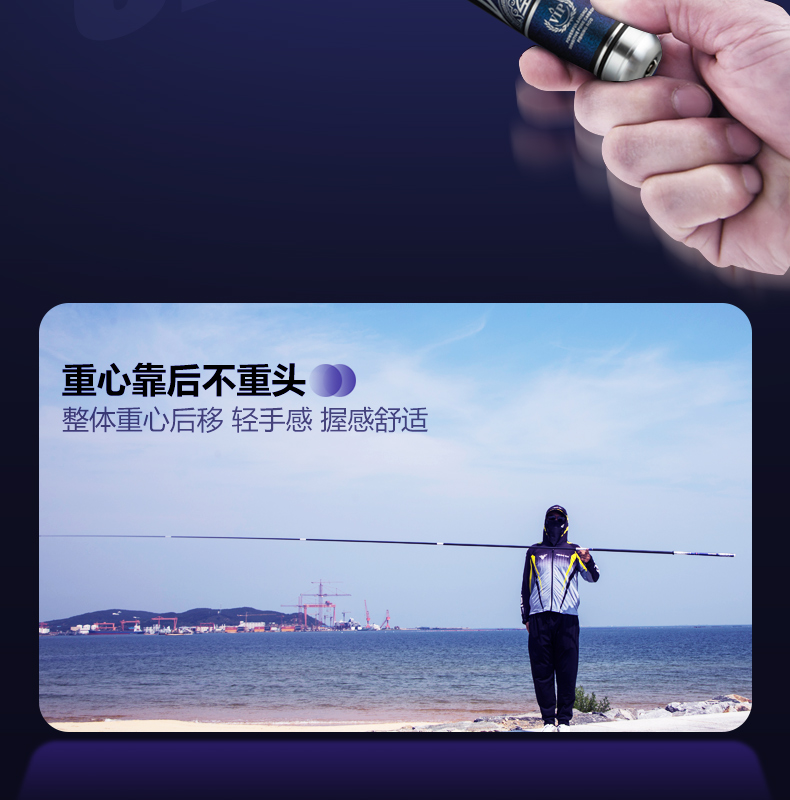 GW 4.8m Golden Pattern Dragon Lake Kure Wild Fishing Rod Hand Rod Ultra-Light Ultra-Hard 28-Tone Fishing Pole 1