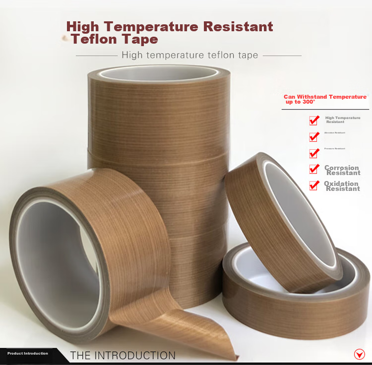 Elifo Teflon Iron Fluorocarbon Tape, Heat Resistant up to 300 Degrees, Insulating And Wear-Resistant Tape, Specially Designed for Sealing Machines And Vacuum Pumps, 0.13mm Thick, 38mm Wide, 10 Meters Long 1