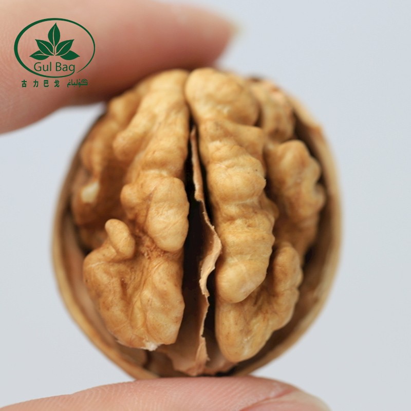 古力巴戈京东专供新疆185纸皮2025年新核桃1500g礼盒装原味坚果3斤