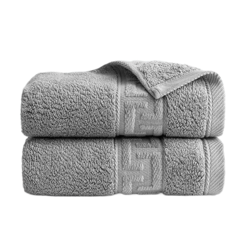 JD Original 138g Avati Long-Staple Cotton Towel, 10A Antibacterial Mite-Resistant Pure Cotton Men's Face Towel, Single Gray